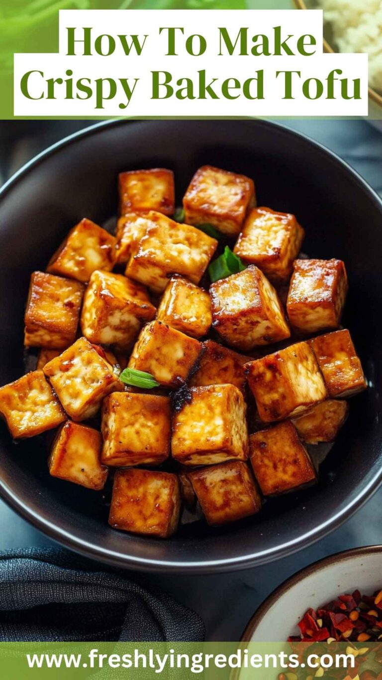 How To Make Crispy Baked Tofu