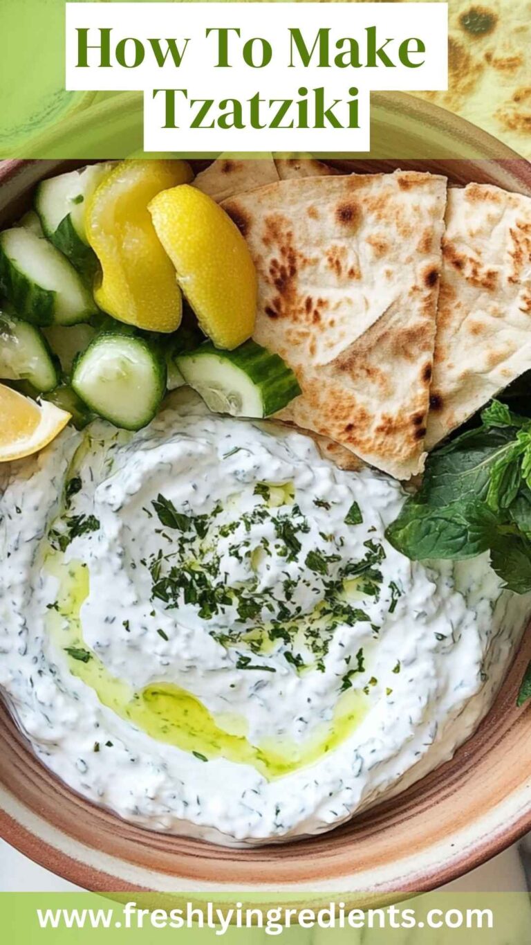 How To Make Tzatziki