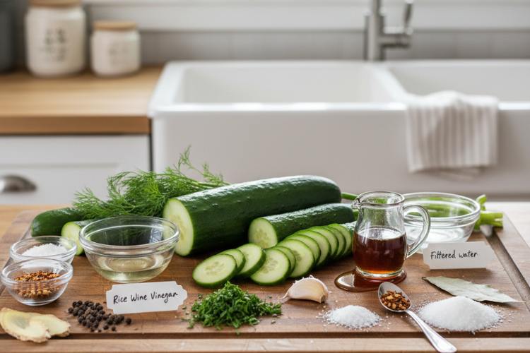 Ingredients You’ll Need To Make These Homemade Pickles Ingredients You’ll Need To Make These Homemade Pickles