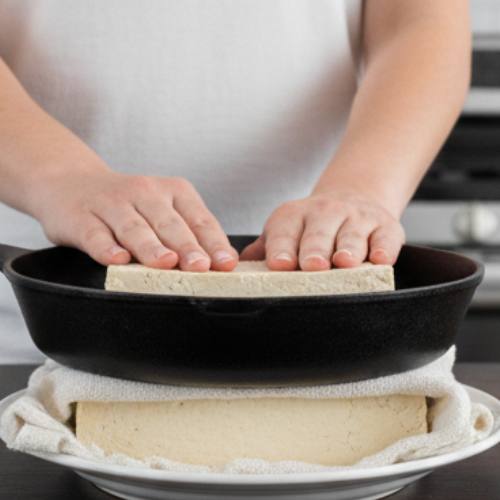Step 1: Prepare the Tofu Step 1: Prepare the Tofu