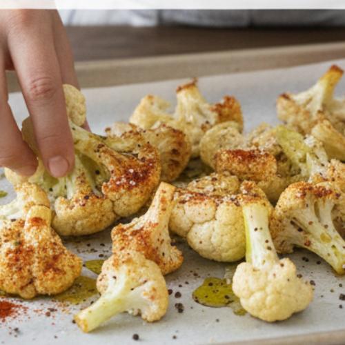 Step 1: Roast the Cauliflower Step 1: Roast the Cauliflower