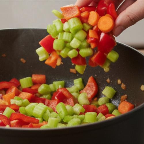 Step 2: Add the Vegetables