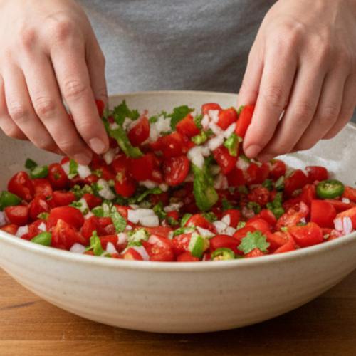 Step 2: Mix the Vegetables