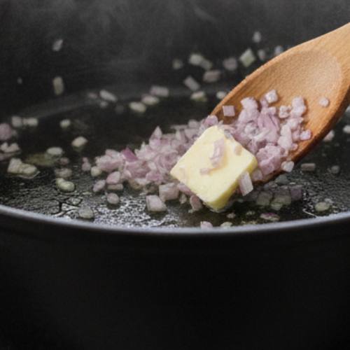 Step 2: Sauté the Aromatics Step 2: Sauté the Aromatics