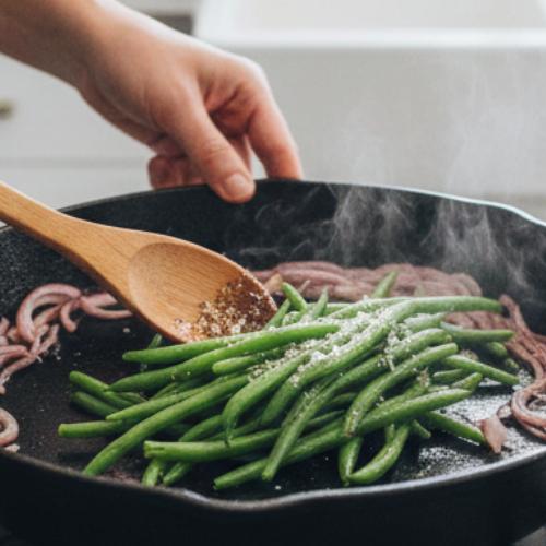 Step 3: Cook the Green Beans