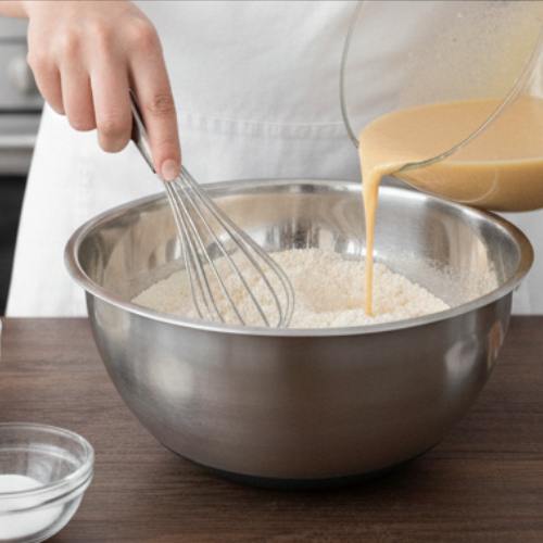 Step 5: Combine Wet and Dry Ingredients Step 5: Combine Wet and Dry Ingredients