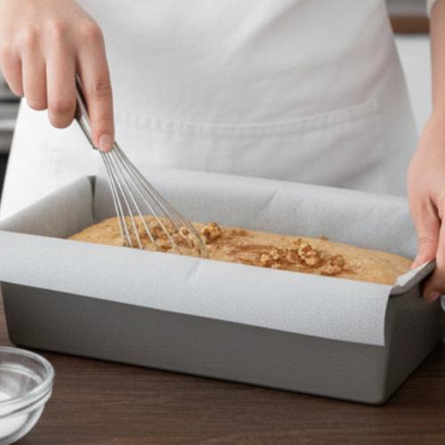 Step 6: Pour into the Pan Step 6: Pour into the Pan