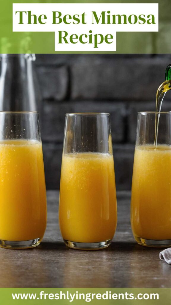 The Best Mimosa Recipe