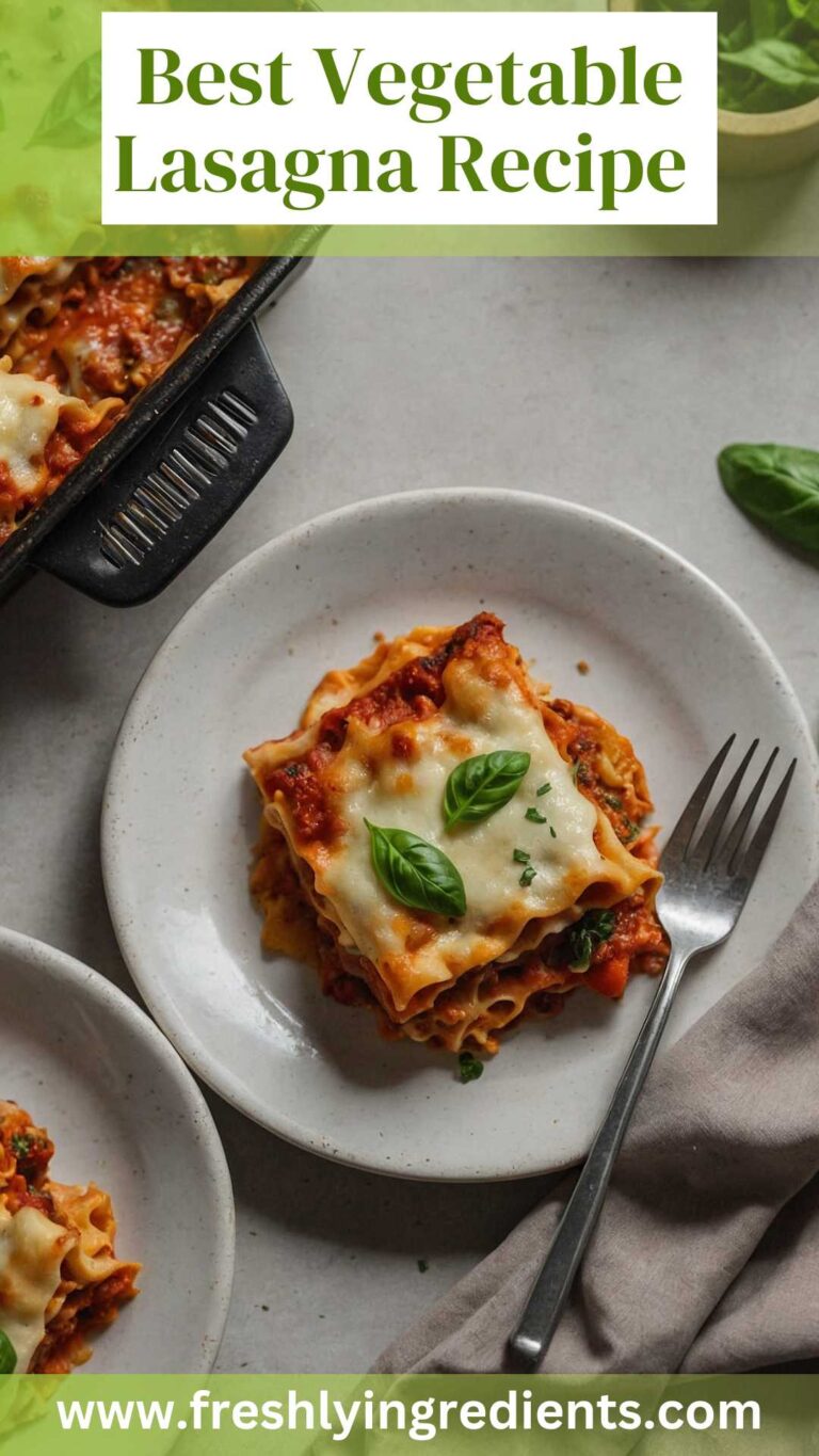 Best Vegetable Lasagna Recipe