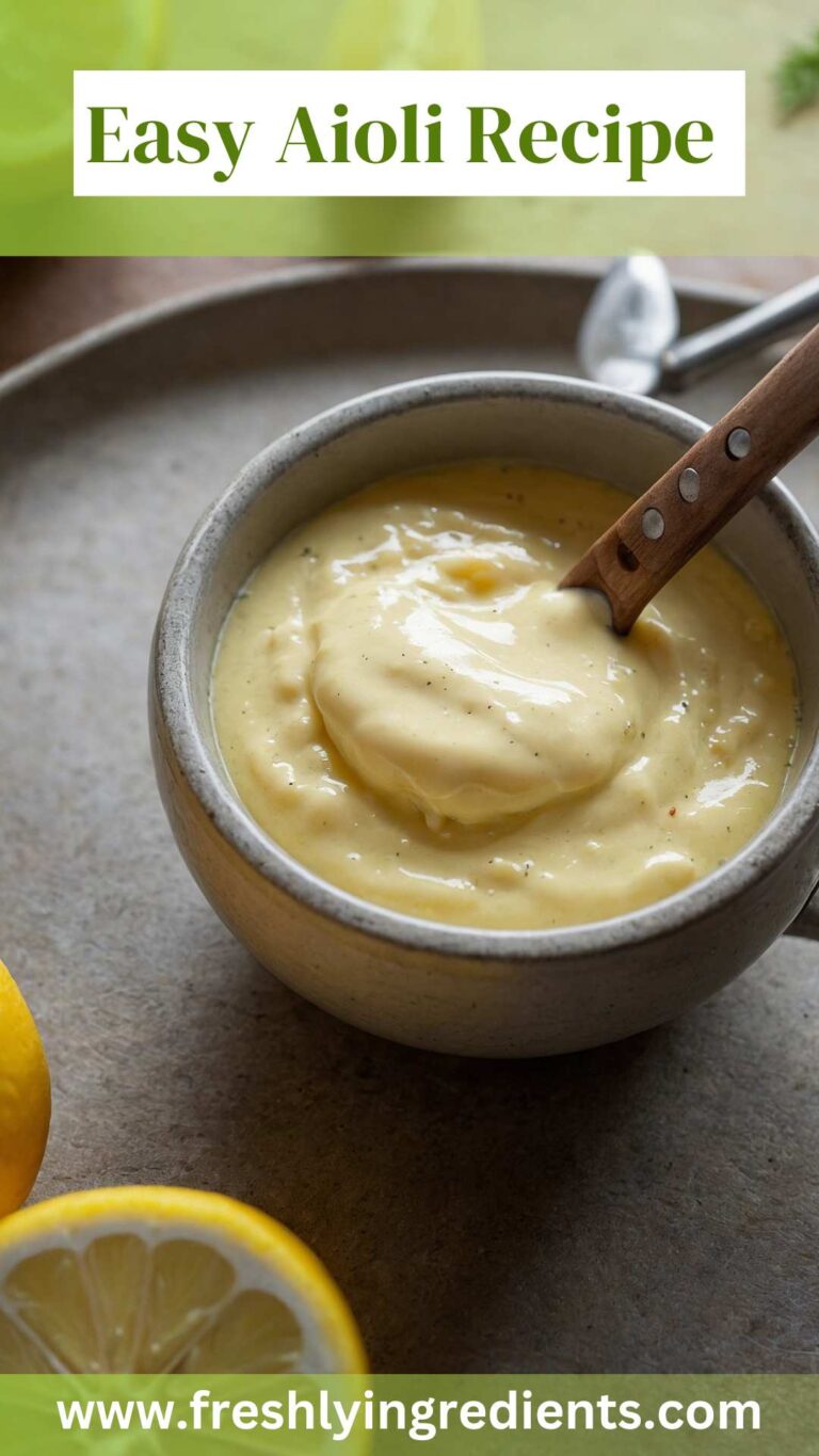 Easy Aioli Recipe
