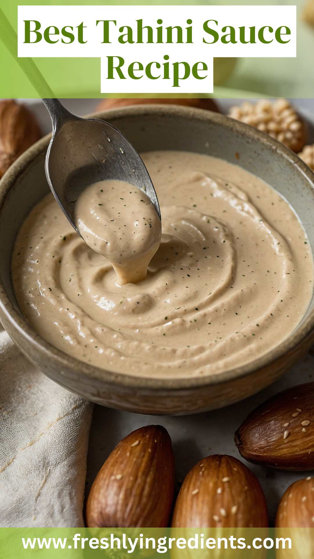 Best Tahini Sauce Recipe – Freshly Ingredients