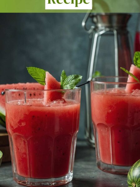 Watermelon Juice Recipe