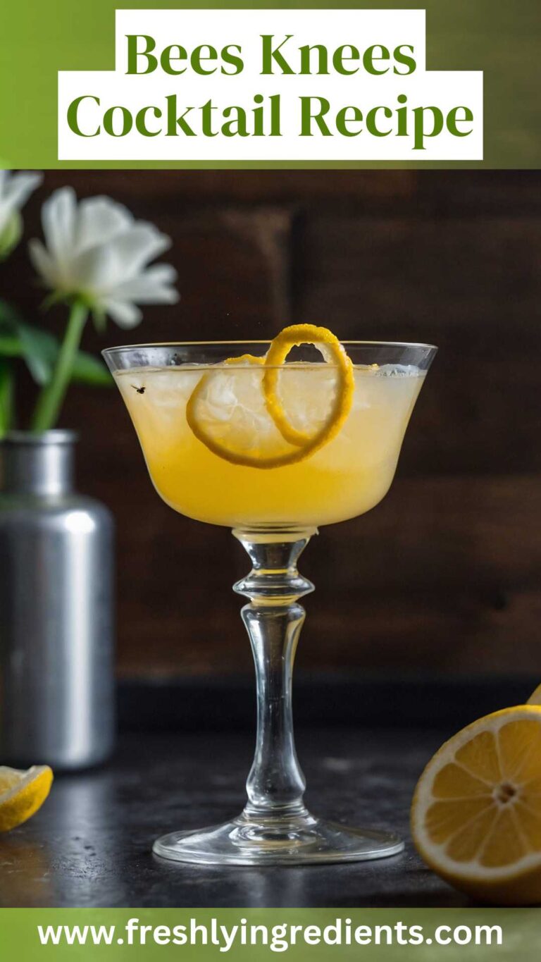 Bees Knees Cocktail Recipe