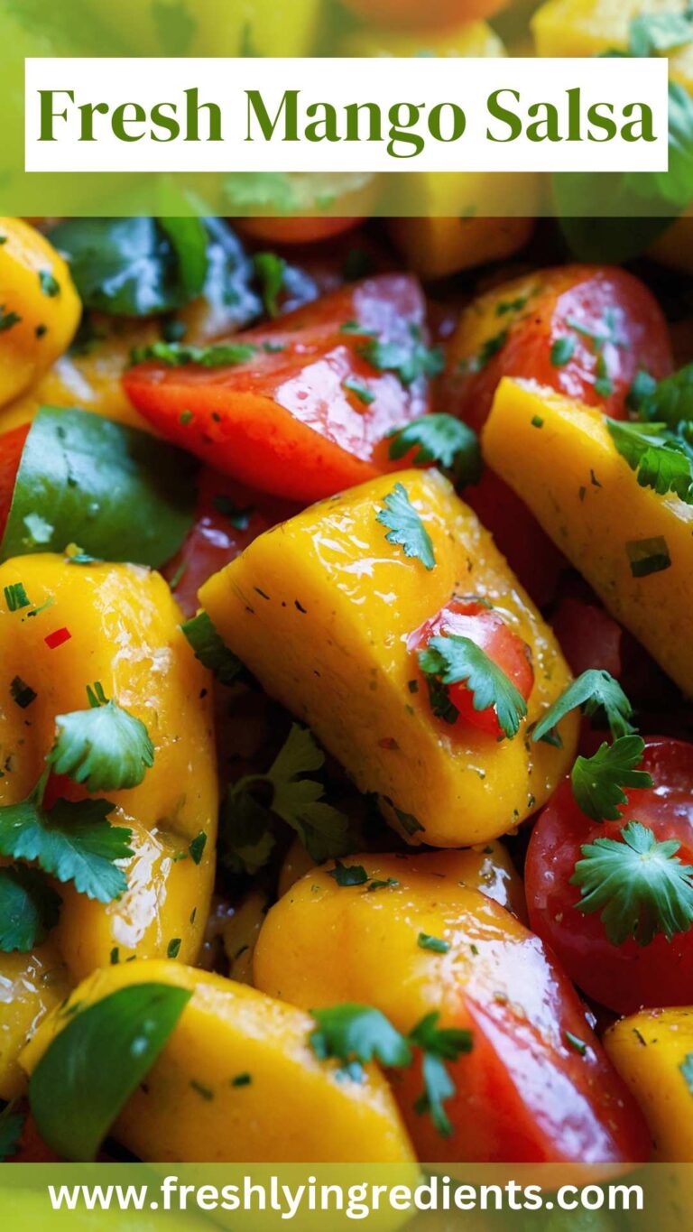 Fresh Mango Salsa