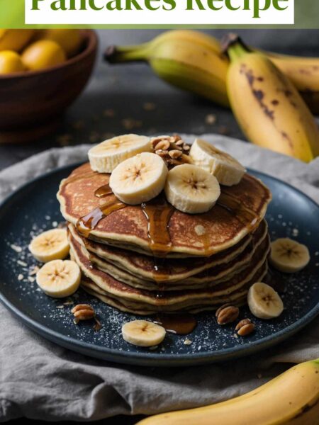 Healthy Banana Pancakes Recipe