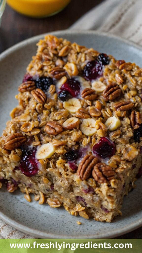 How to make Baked Oatmeal Recipe 