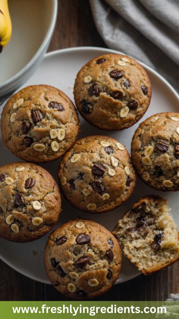 Healthy Banana Muffins Recipe Healthy Banana Muffins Recipe