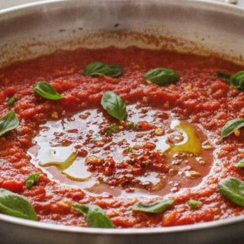 Step 1: Prepare the Tomato Sauce