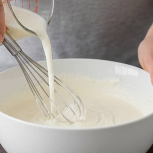 Step 3: Add the Buttermilk