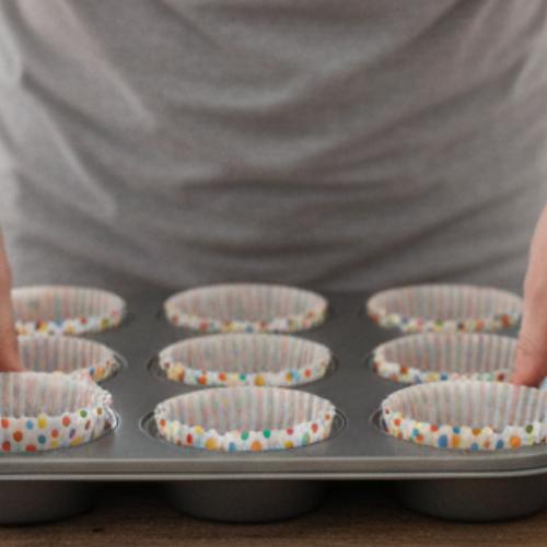 Step 3: Prepare the Muffin Tin