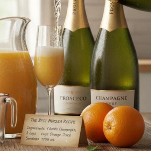 Step 4: Add the Sparkling Wine