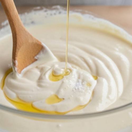 Step 4: Incorporate Olive Oil and Seasoning Step 4: Incorporate Olive Oil and Seasoning