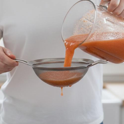 Step 4: Strain (if Desired)