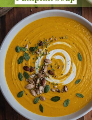 Creamy Vegan Pumpkin Soup