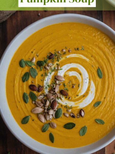 Creamy Vegan Pumpkin Soup