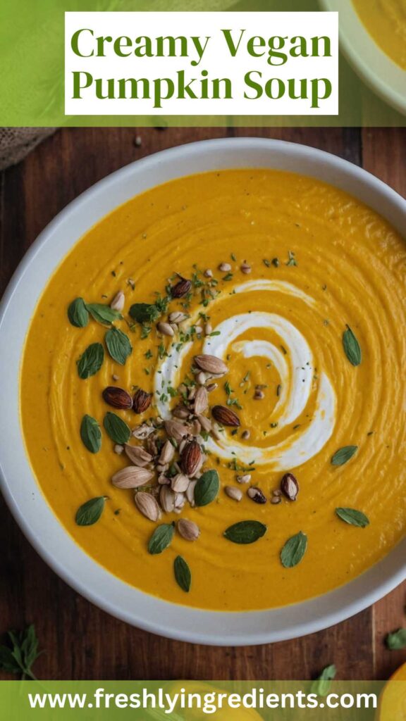 Creamy Vegan Pumpkin Soup