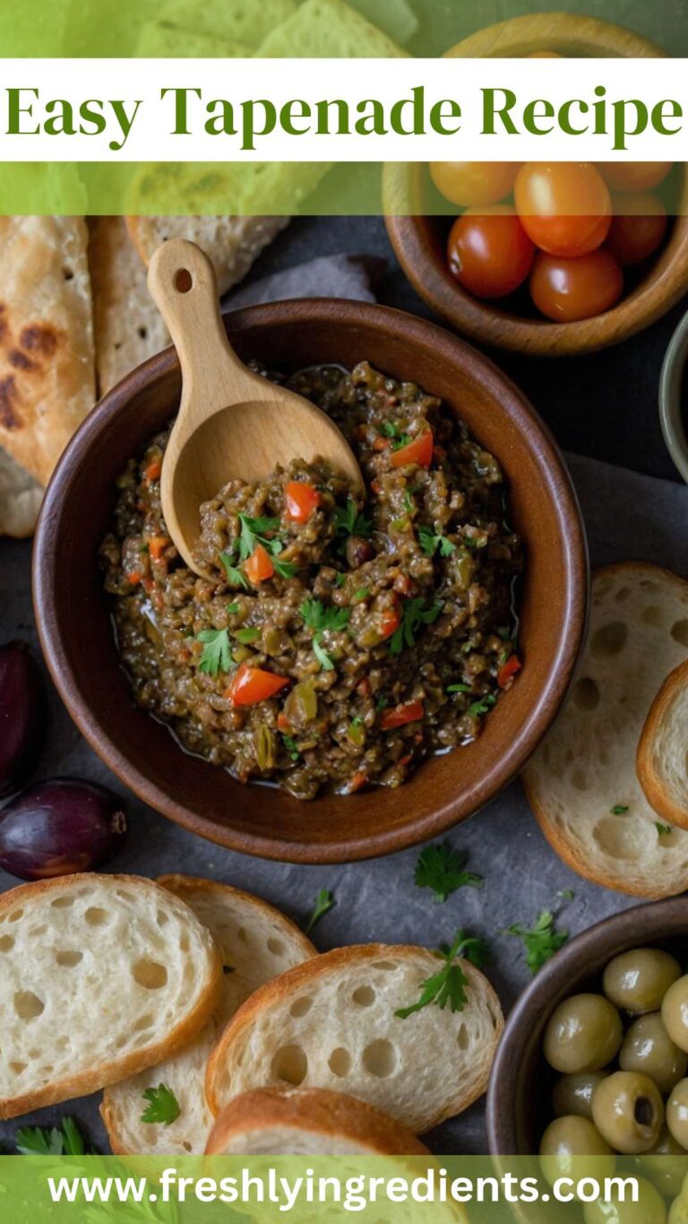 Easy Tapenade Recipe