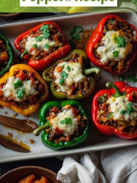 Vegetarian Stuffed Peppers Recipe