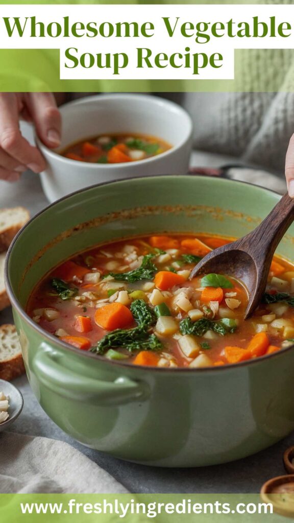 Wholesome Vegetable Soup Recipe
