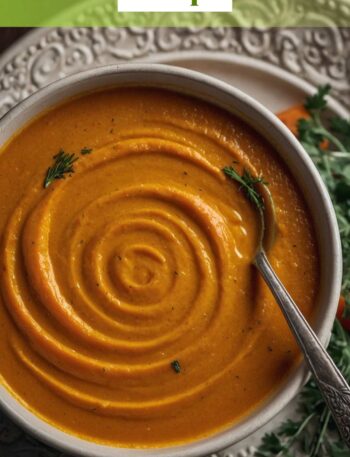 Roasted Carrot Soup Recipe