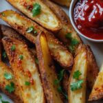 Crispy Baked Potato Wedges