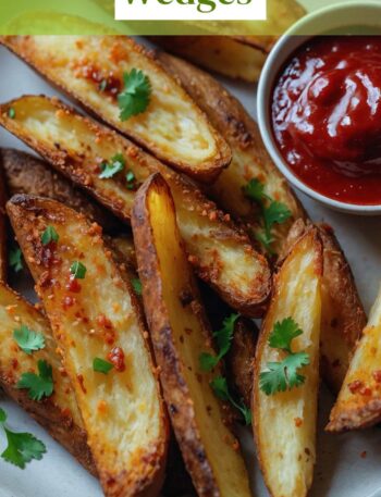 Crispy Baked Potato Wedges