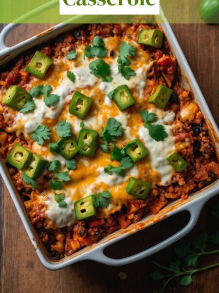 Vegetarian Enchilada Casserole