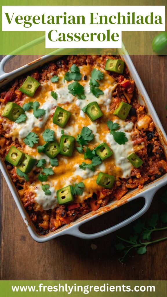 Vegetarian Enchilada Casserole