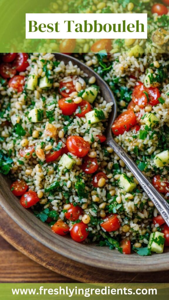 Best Tabbouleh Best Tabbouleh