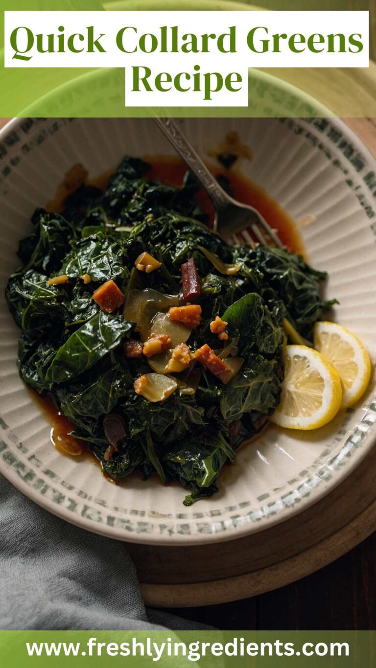 Quick Collard Greens Recipe