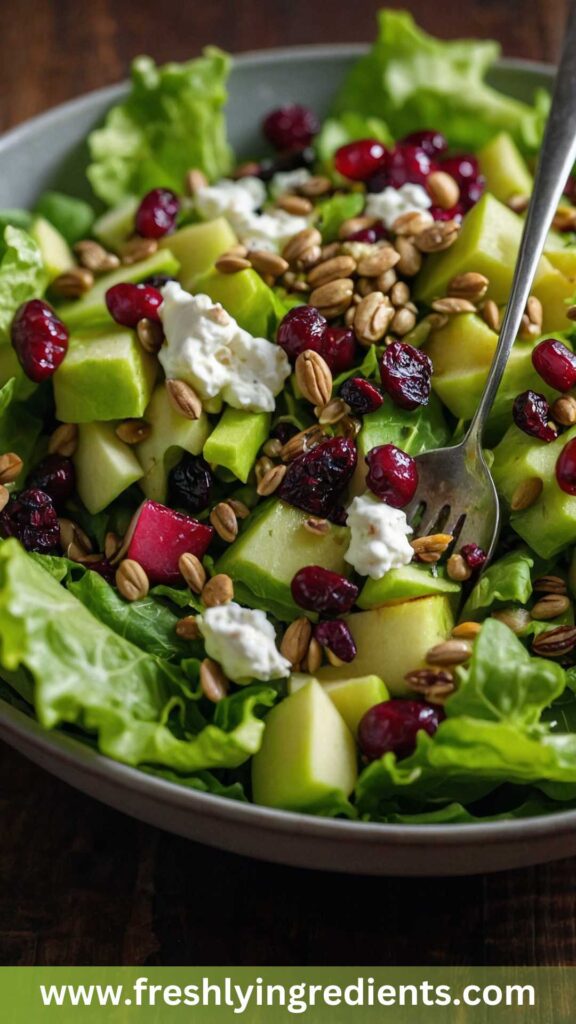 How to make Favourite Green Salad with apples, cranberries, and pepitas How to make Favourite Green Salad with apples, cranberries, and pepitas