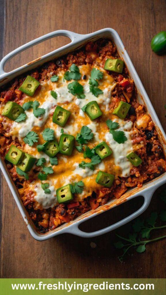 How to make Vegetarian Enchilada Casserole How to make Vegetarian Enchilada Casserole