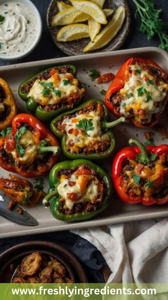 Vegetarian Stuffed Peppers