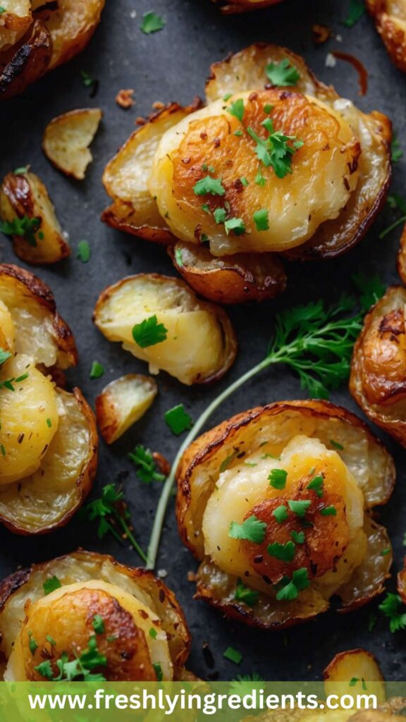 Crispy Smashed Potatoes Recipe Crispy Smashed Potatoes Recipe
