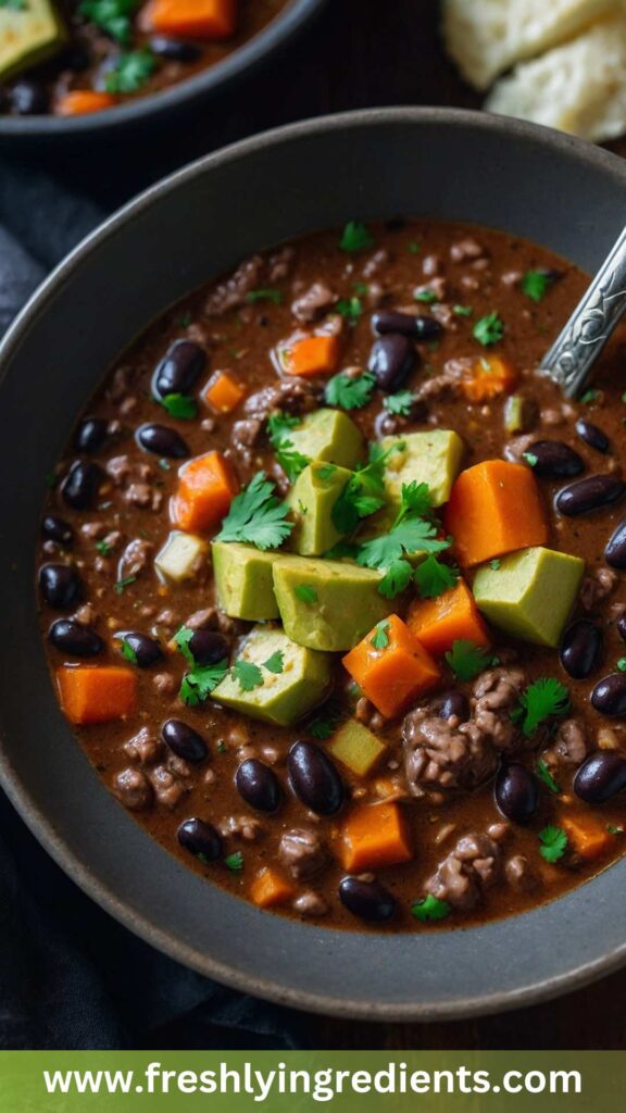 Spicy Vegan Black Bean Soup Recipe Spicy Vegan Black Bean Soup Recipe