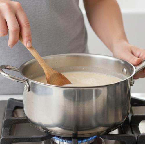 Step 1: Boil the Water and Milk