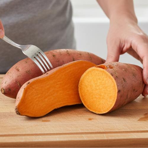 Step 2: Prep the Sweet Potatoes Step 2: Prep the Sweet Potatoes