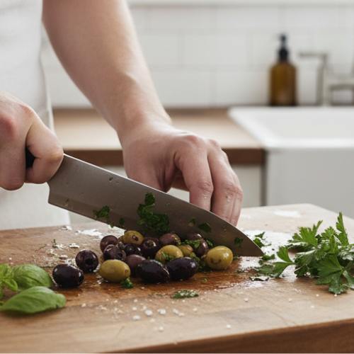 Step 2: Prepare the Olives Step 2: Prepare the Olives