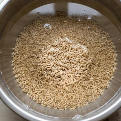 Step 2: Soak the Rice