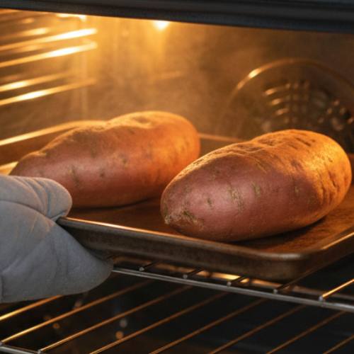 Step 3: Bake the Potatoes Step 3: Bake the Potatoes